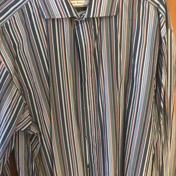 BEAUTIFUL THOMAS PINK FRENCH CUFFED SHIRT - Picture 5 of 5